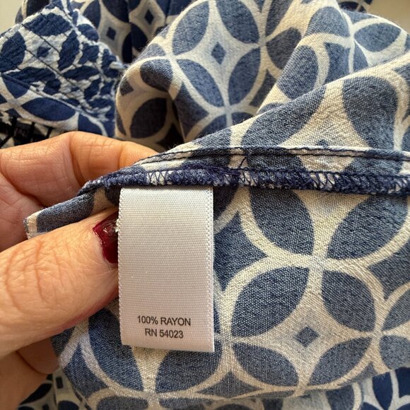 VTG Banana Republic Tie-Waist Dress - W size 12 - EUC - Picture 9 of 11